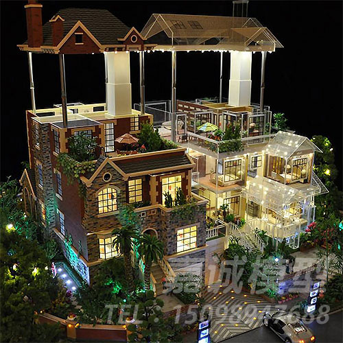 別墅模型 別墅模型