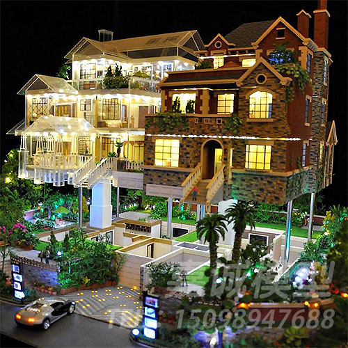 別墅模型 別墅模型